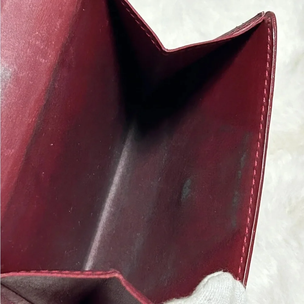 Louis Vuitton Monogram Vernis Porte Monet Bier Wallet